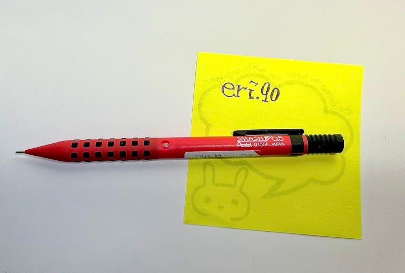 Pentel Smash Loft Special Edition Limited Pencil Red&Black  0.5