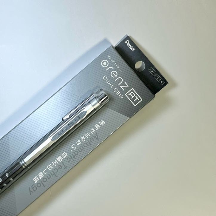 Pentel ORENZ AT Dual Grip Silver PP2005 0.5mm Limited Edition from Japan