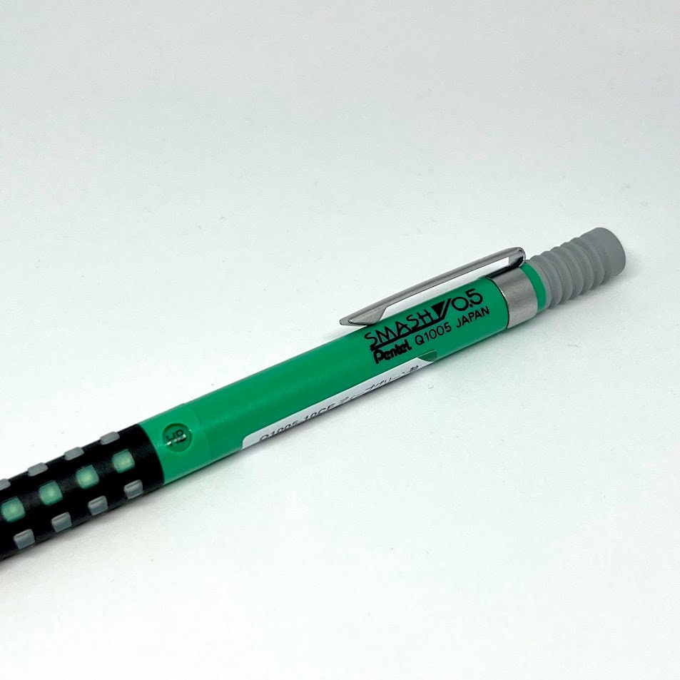 Pentel Smash Deep Green Color Limited Edition 0.5mm Mechanical Pencil from Japan