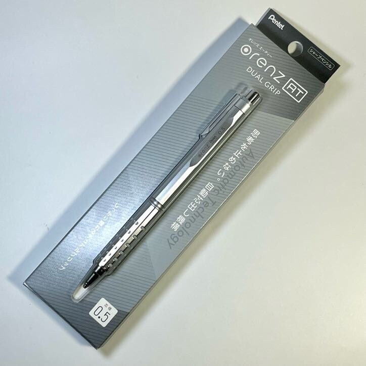 Pentel ORENZ AT Dual Grip Silver PP2005 0.5mm Limited Edition from Japan
