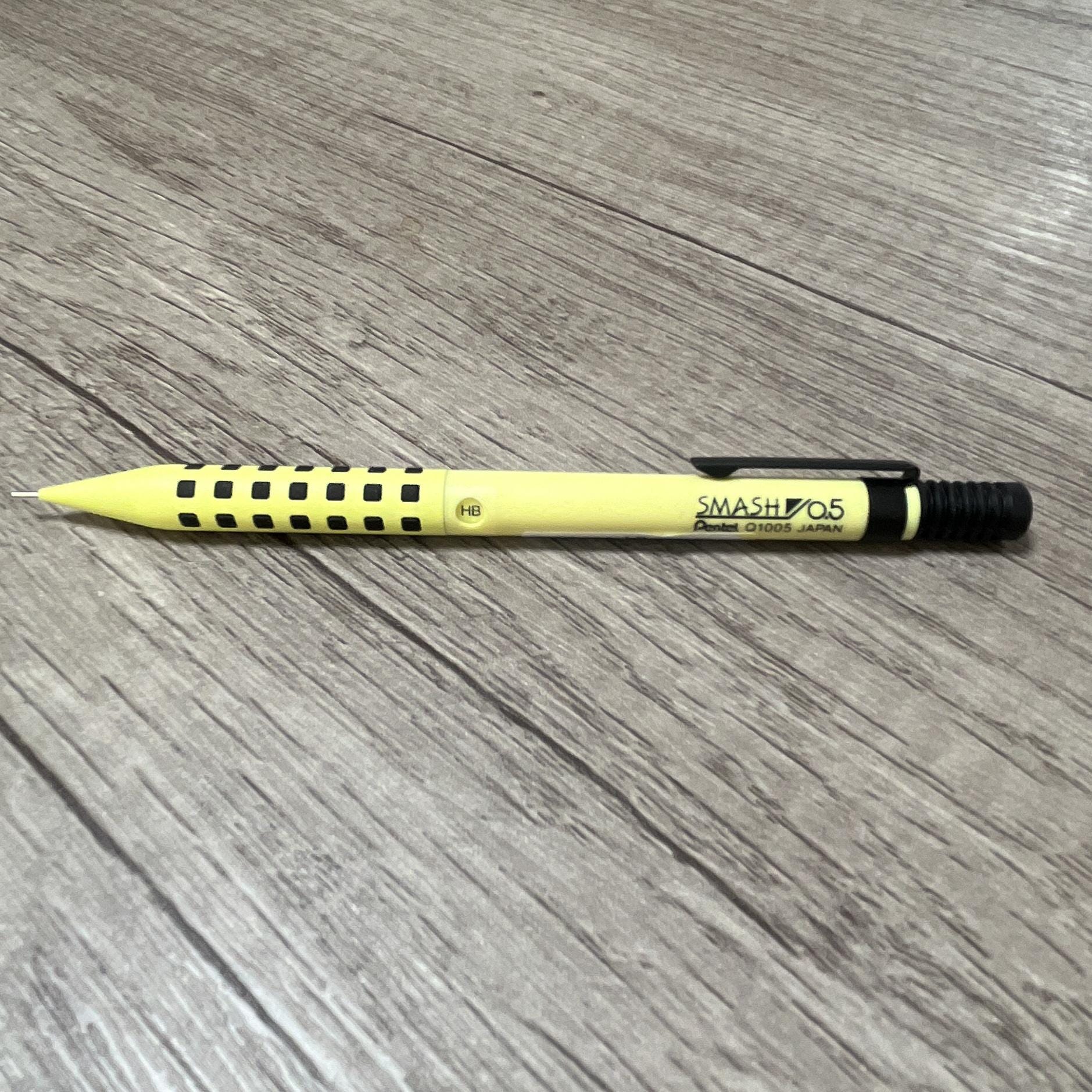 Pentel Smash 2025 Lemon Yellow LoFt Limited Edition 0.5mm Mechanical Pencil