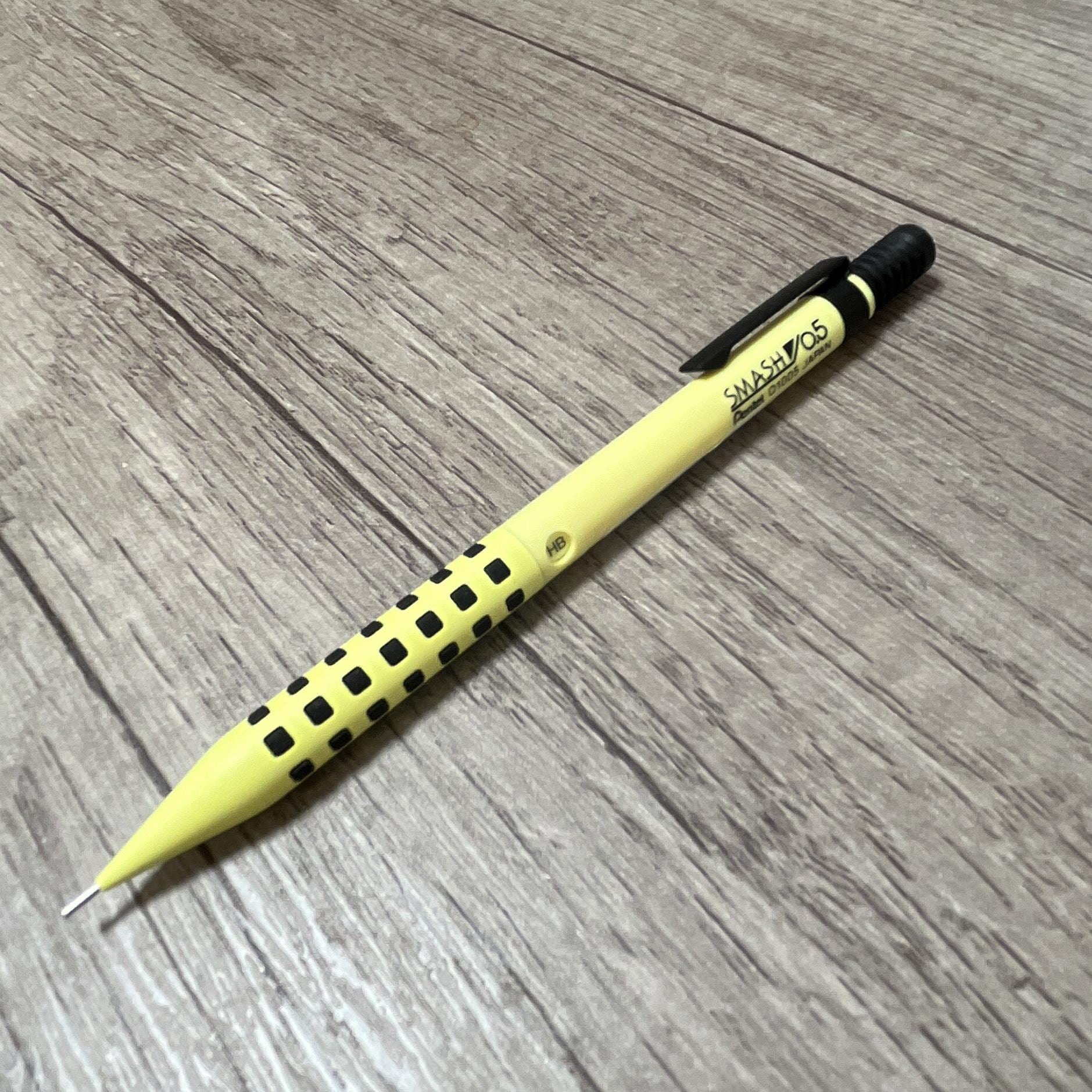 Pentel Smash 2025 Lemon Yellow LoFt Limited Edition 0.5mm Mechanical Pencil