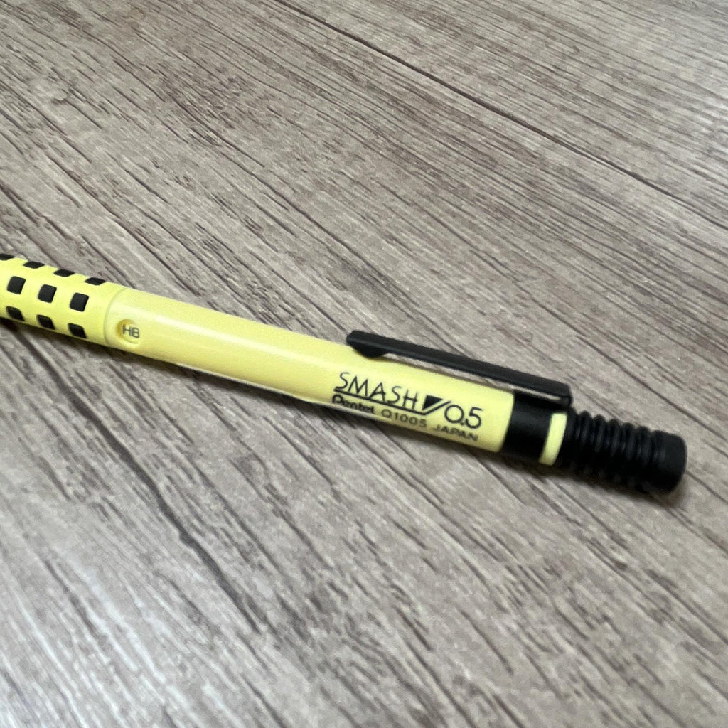 Pentel Smash 2025 Lemon Yellow LoFt Limited Edition 0.5mm Mechanical Pencil