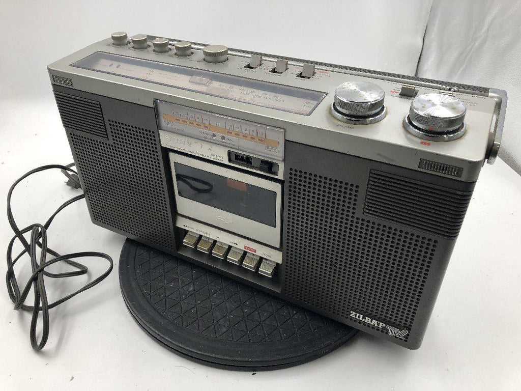 Sony CFS-V1 Radio Cassette Player Vintage Boombox AM/FM Stereo Portable-Tested