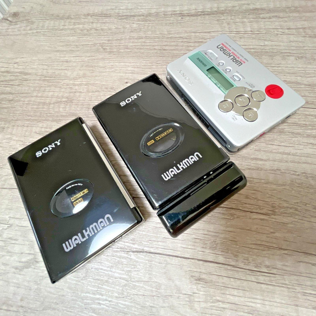 Lot of 3 Sony Walkman Cassette Players – Untested – No Batteries Included