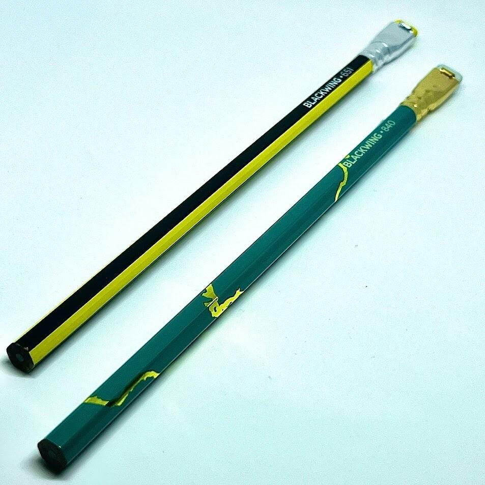 Blackwing Japan Limited Volume 651 Bruce Lee and Volume 840  -SET of 2 Pencils-