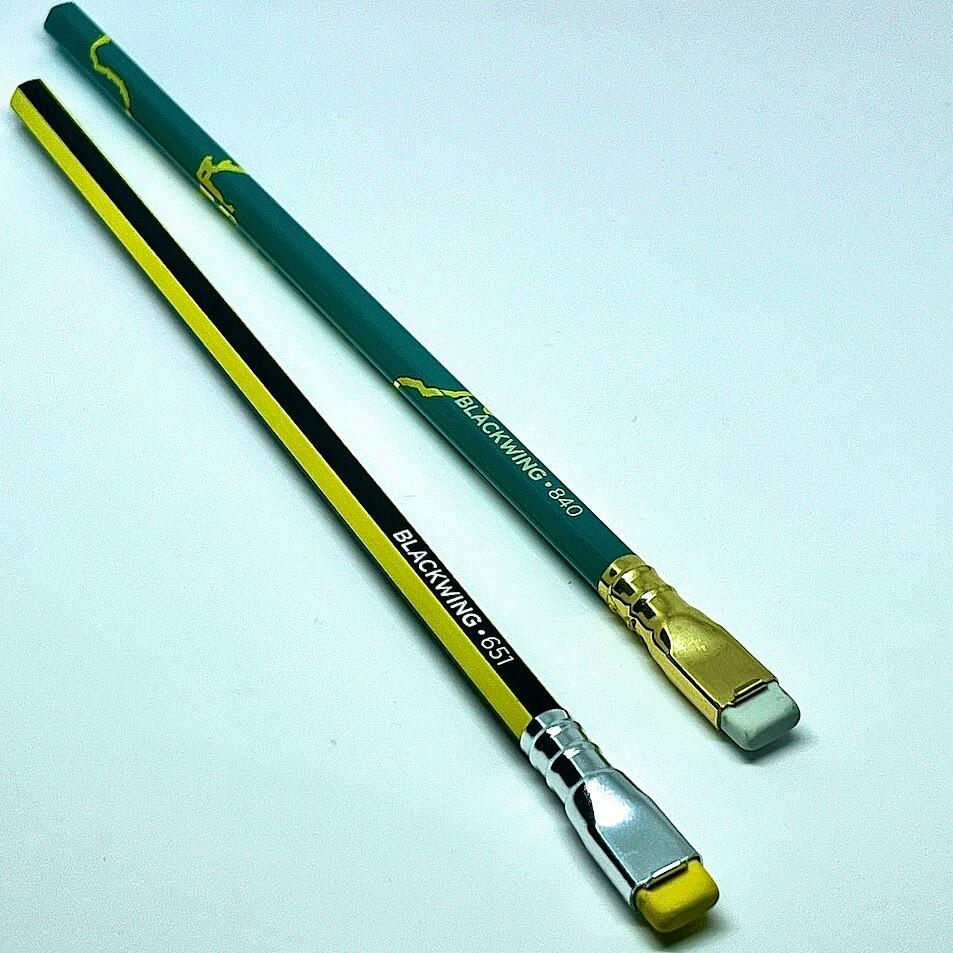 Blackwing Japan Limited Volume 651 Bruce Lee and Volume 840  -SET of 2 Pencils-