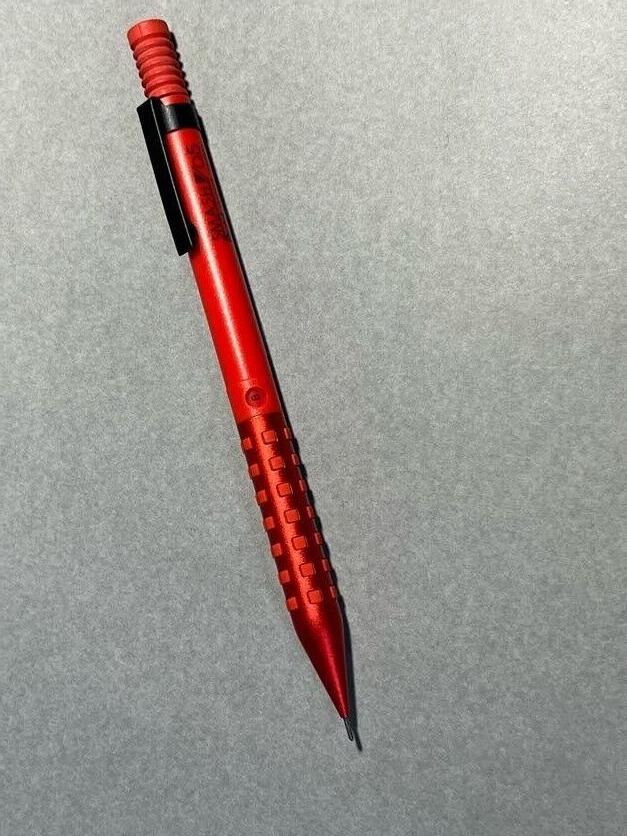 Pentel Smash Limited Edition Mechanical Pencil 0.5 Metallic Red Holder Japan
