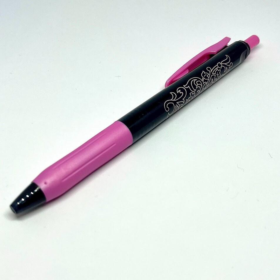 Tokyo Stationery Festival Limited Edition Rollbahn Sarasa Clip Shiny Pink Pen