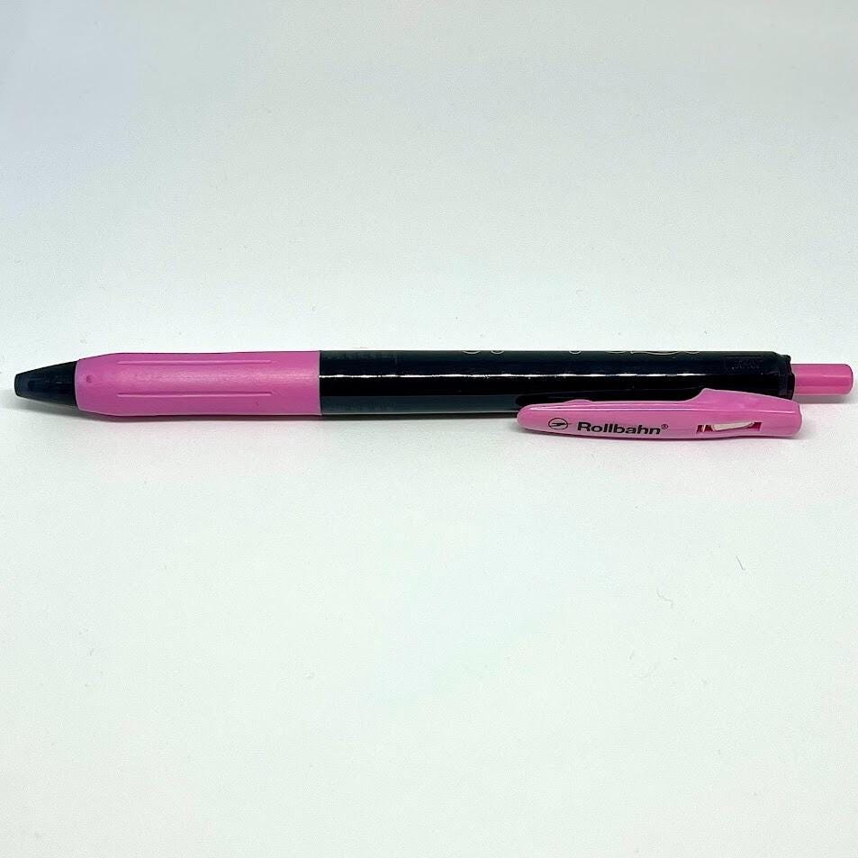 Tokyo Stationery Festival Limited Edition Rollbahn Sarasa Clip Shiny Pink Pen