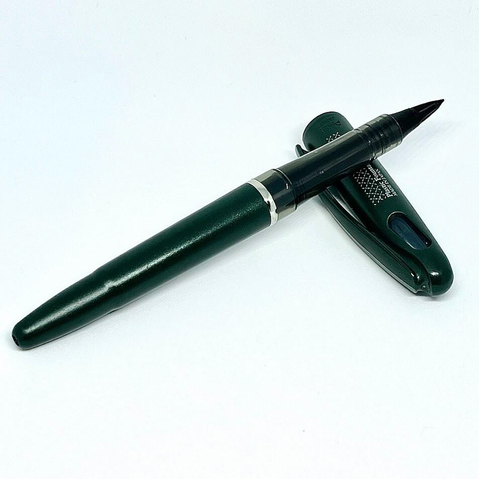 Pentel Tradio Dark Green Color Black Ink Fountain Pen