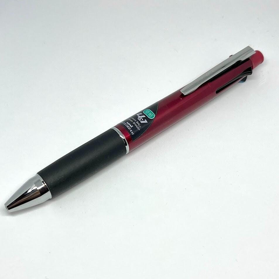 Uni Jetstream 4&1 - 4 Color 0.5 mm Ballpoint Multi Pen + 0.5 mm Pencil -Bordeaux