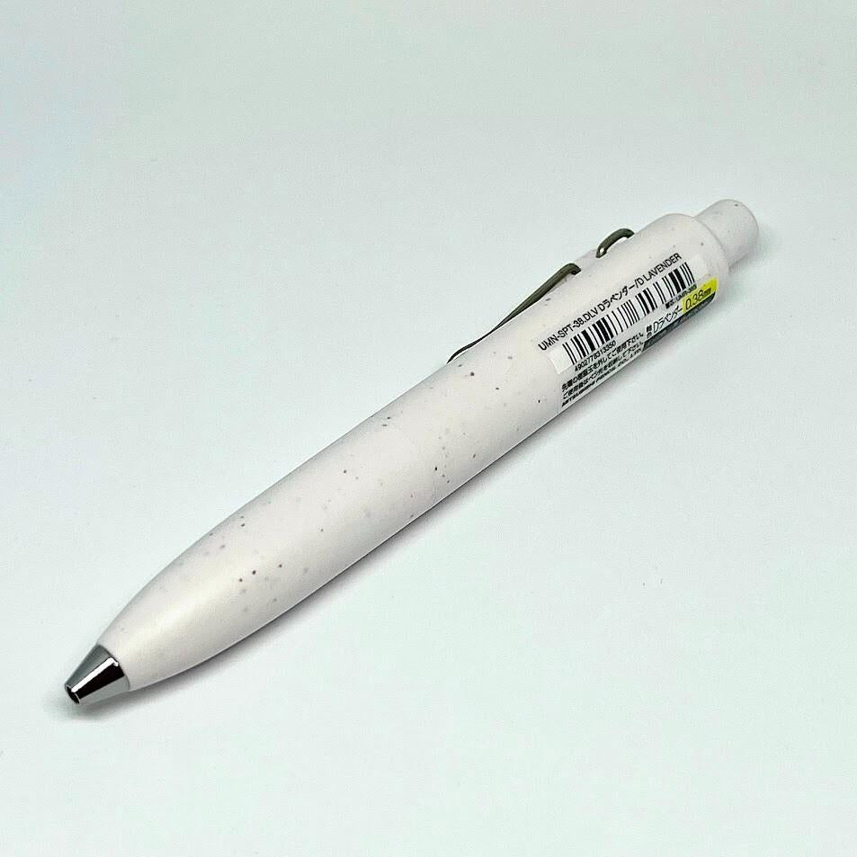 Uni-Ball One P Gel Pen – Limited Edition "Bath Bomb" Color D (Lavender), 0.38mm, Black Ink