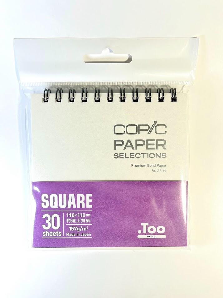 Copic Paper Premium Bond Acid-Free 110mmx110mm Square - 30 Sheets