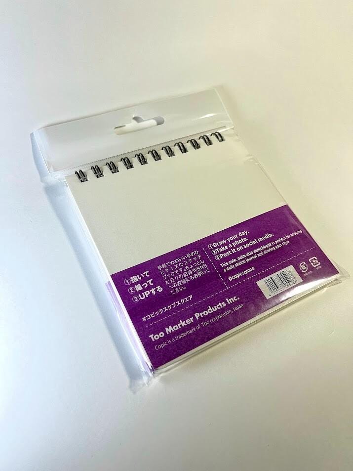 Copic Paper Premium Bond Acid-Free 110mmx110mm Square - 30 Sheets