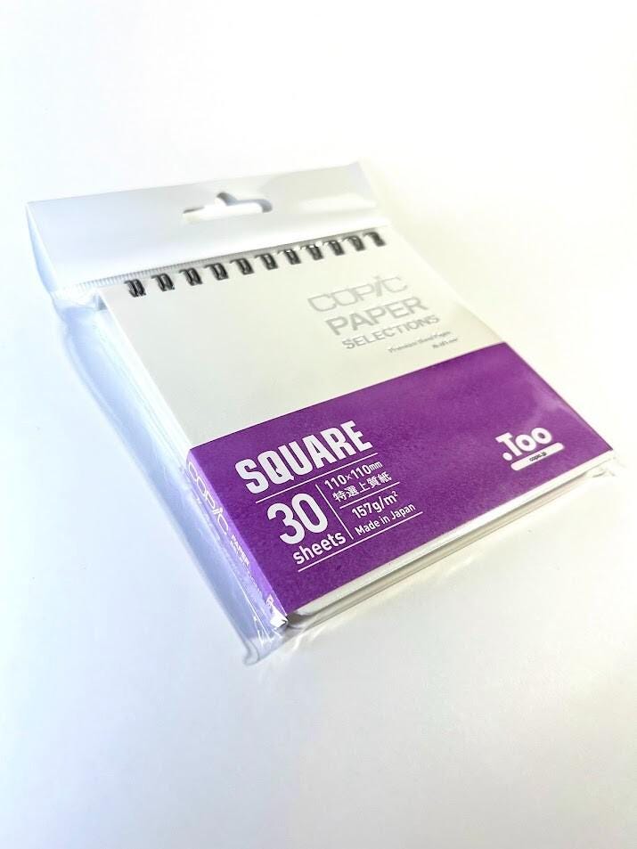 Copic Paper Premium Bond Acid-Free 110mmx110mm Square - 30 Sheets