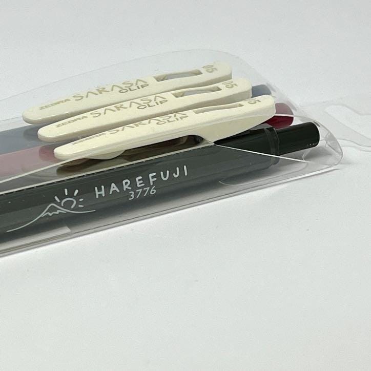 Zebra Sarasa 0.5mm HareFuji 3776 Mt. Fuji Limited Edition 3 Sets Ball Point Pen