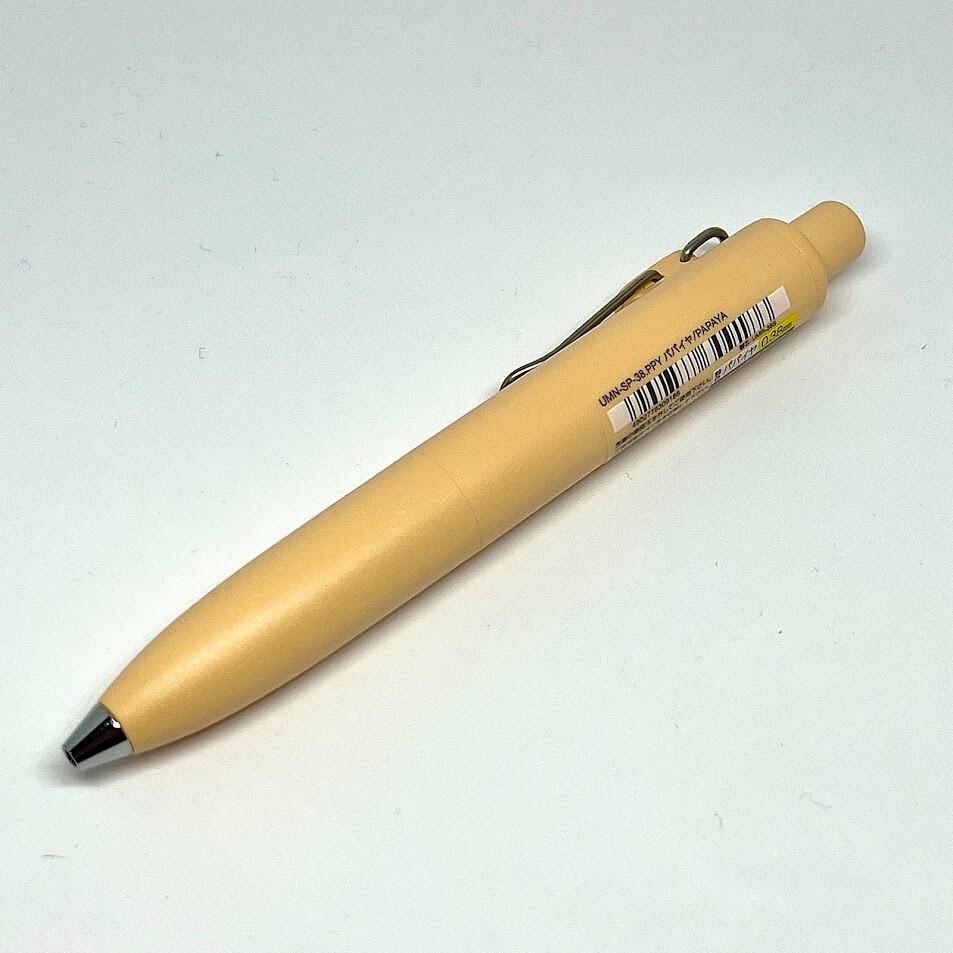 UNI-BALL ONE P Kohakutou  Color Limited Edition Papaya 0.38mm Black Ink