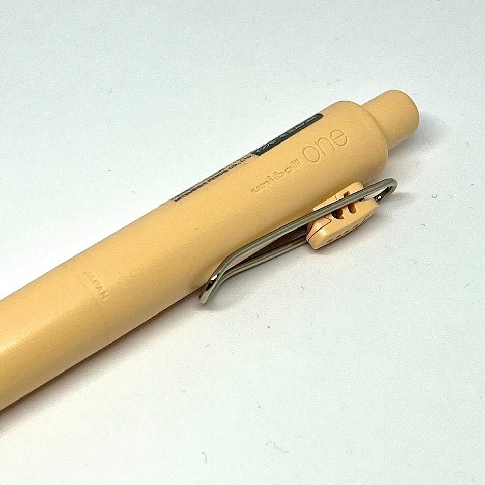 UNI-BALL ONE P Kohakutou  Color Limited Edition Papaya 0.38mm Black Ink