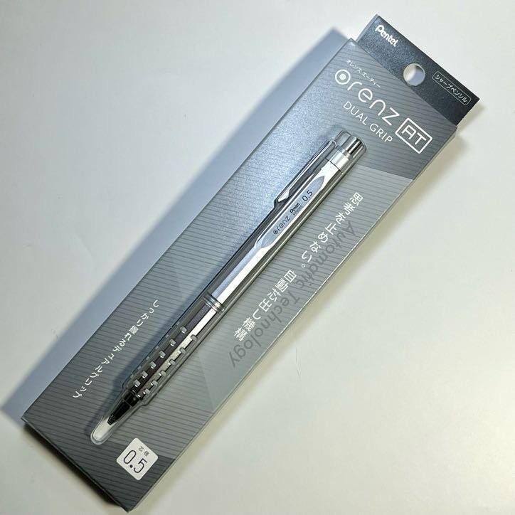 Pentel ORENZ AT Dual Grip Silver PP2005 0.5mm Limited Edition from Japan