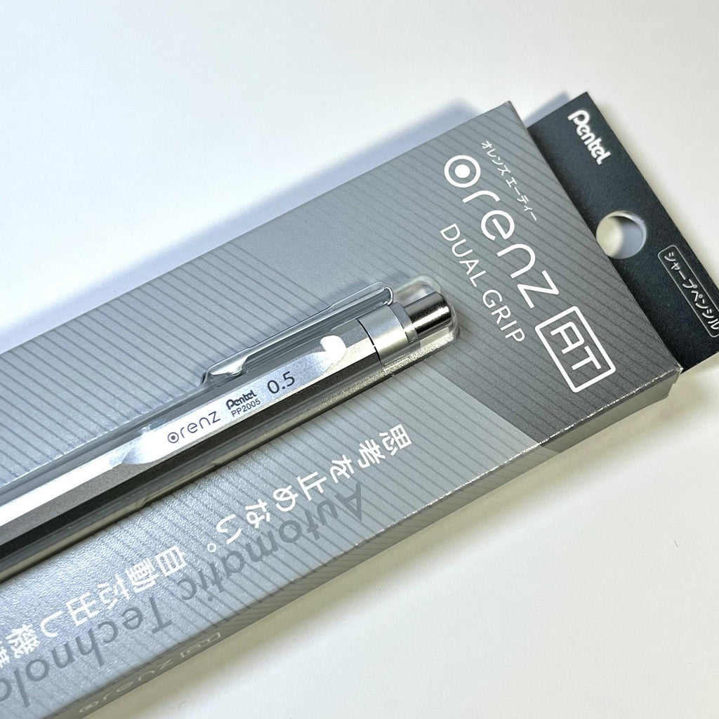 Pentel ORENZ AT Dual Grip Silver PP2005 0.5mm Limited Edition from Japan
