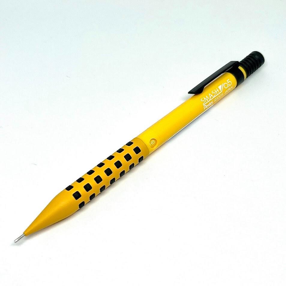 Pentel Smash Chrome Yellow LoFt Limited Edition 0.5mm Mechanical Pencil