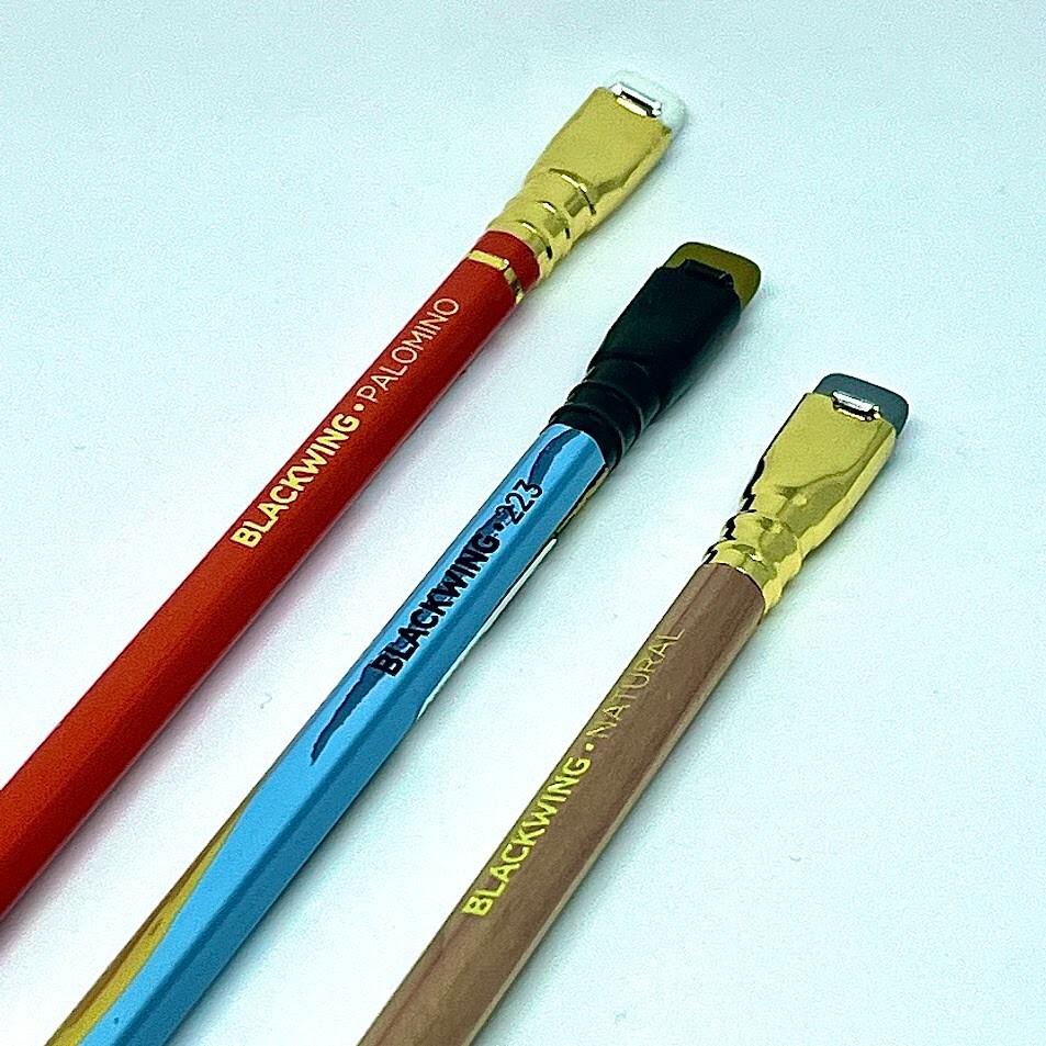 Blackwing Japan Limited Volume 223, Red Palomino, Natural SET of 3 Pencils