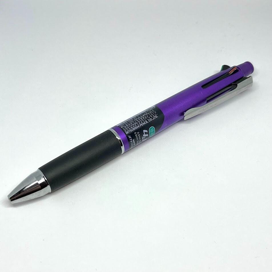 Uni Jetstream 4&1 - 4 Color 0.5 mm Ballpoint Multi Pen + 0.5 mm Pencil - Purple