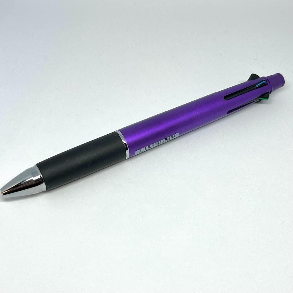 Uni Jetstream 4&1 - 4 Color 0.5 mm Ballpoint Multi Pen + 0.5 mm Pencil - Purple