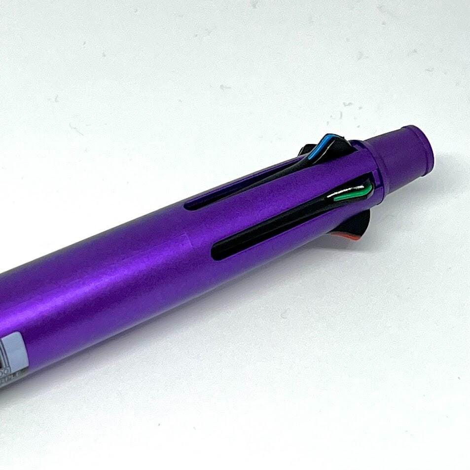 Uni Jetstream 4&1 - 4 Color 0.5 mm Ballpoint Multi Pen + 0.5 mm Pencil - Purple