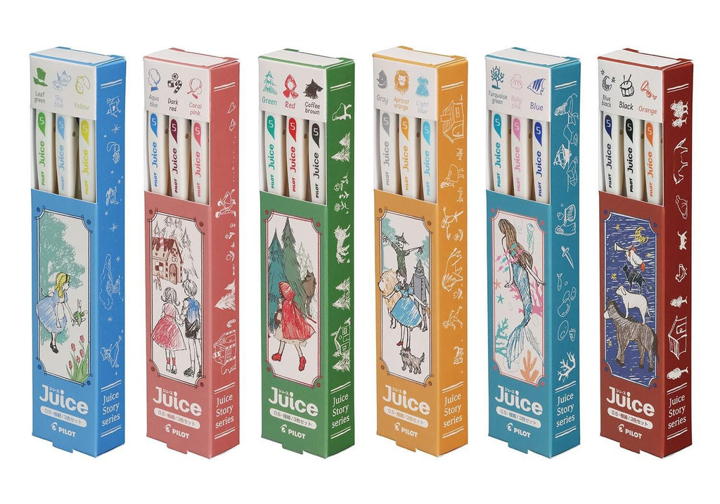 Juice Fairy Tale Series Complete Box Set Gel ink ballpoint pen