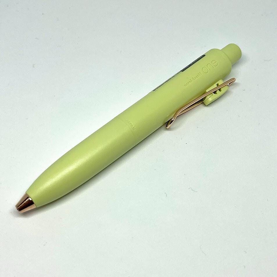 UNI-BALL ONE P Kohakutou Limited Edition La France Rose Gold 0.38mm Black Ink