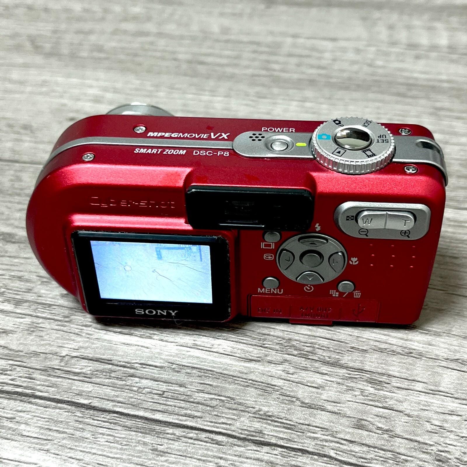Sony DSCP8 Cyber-shot 3.2MP Digital Camera- Tested -Works  -Read Description-
