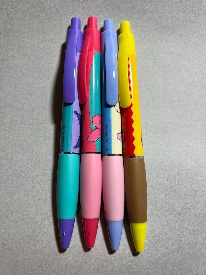 SANRIO Limited Ballpoint Pen Kuromi, Cinnamoroll, My Melody, Hello Kitty Set