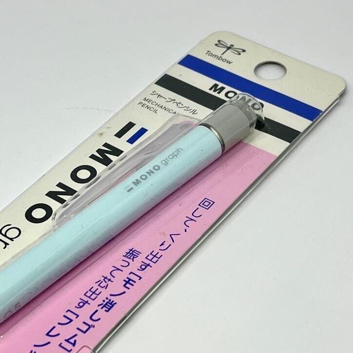 Tombow Mono Graph Pastel Color Mechanical Pencil & Eraser 0.5mm  -Made in Japan