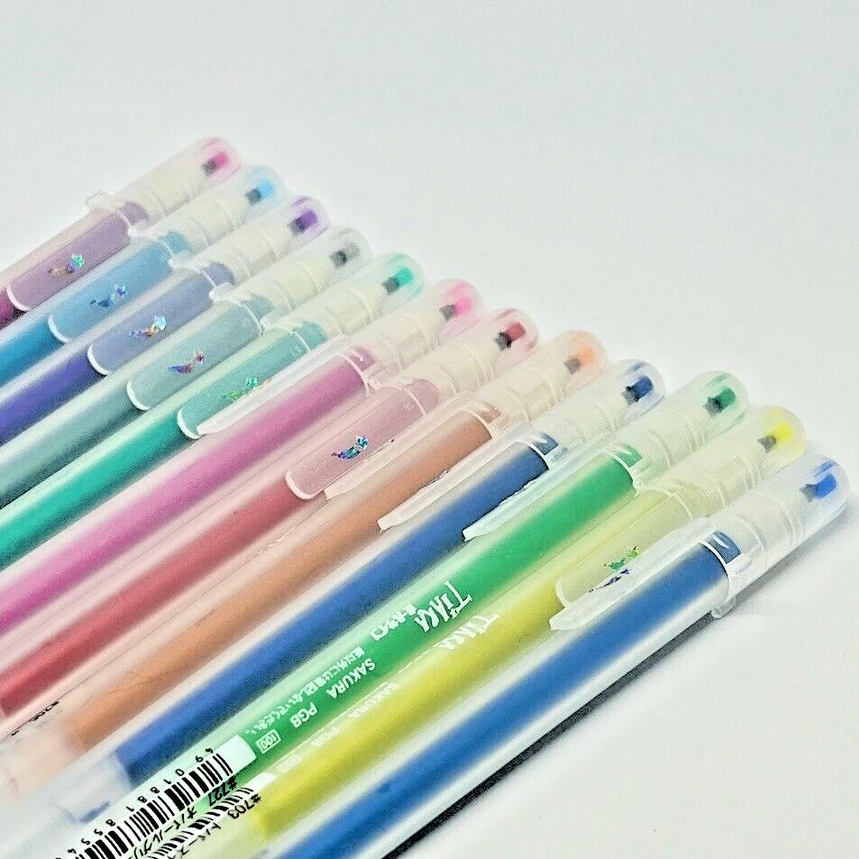 SAKURA Cray-Pas Water-Based Ballpoint Pen Ball Sign Tiara 12 Colors Made in Japa
