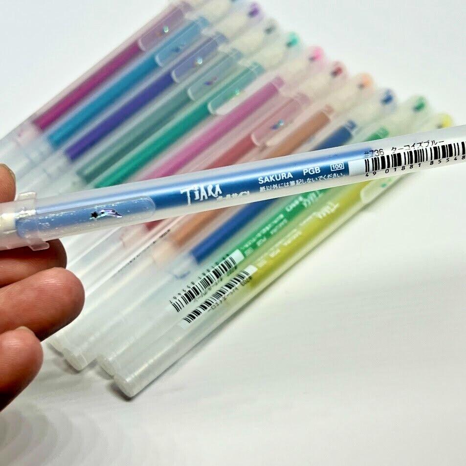SAKURA Cray-Pas Water-Based Ballpoint Pen Ball Sign Tiara 12 Colors Made in Japa