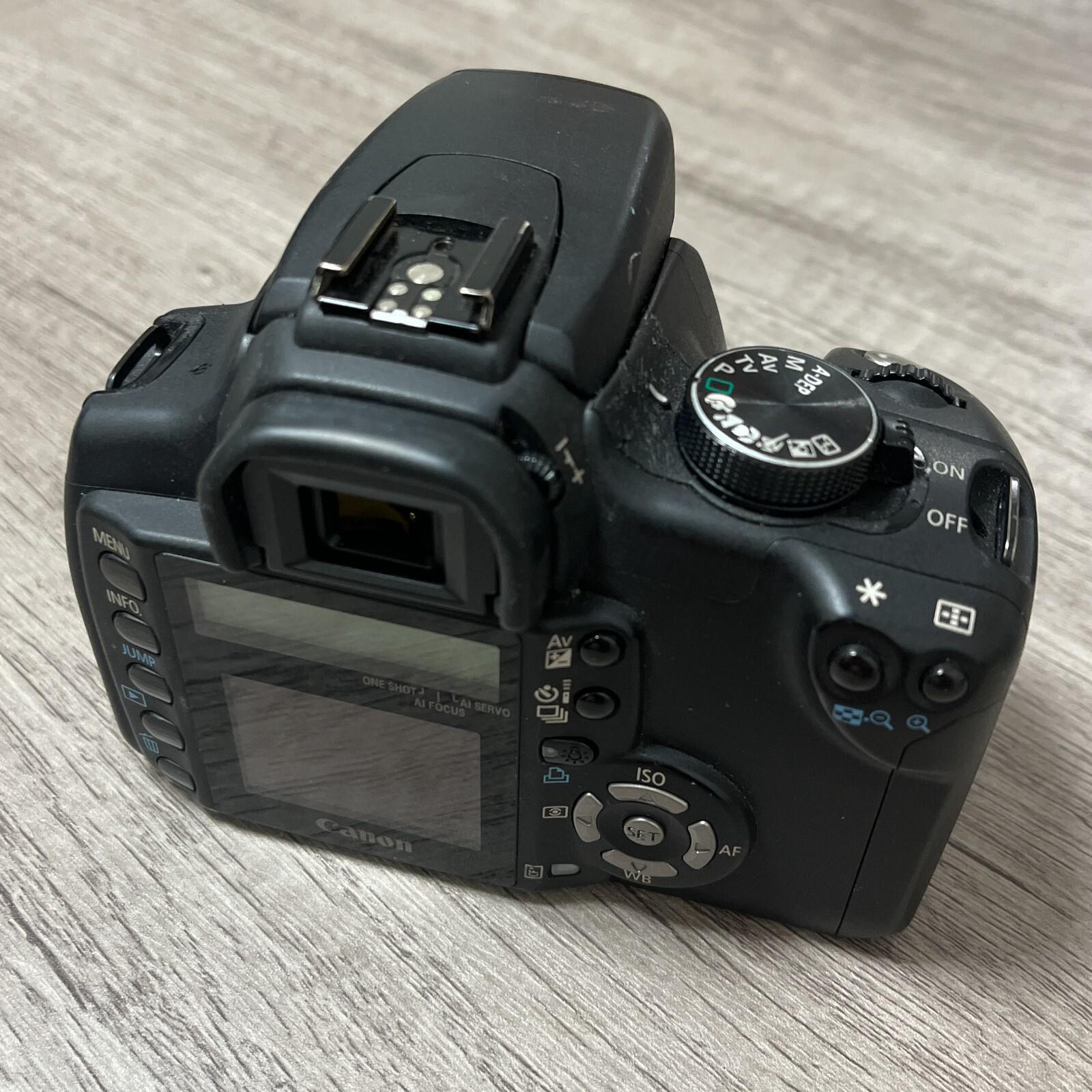 Canon EOS Kiss Digital N Digital Camera (Body Only, No Battery) - Not Working