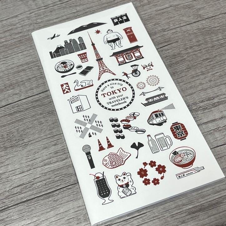 TRAVELER'S notebook Tokyo Limited Edition Refill Made in Japan
