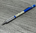 Muji Balanced Mechanical Pencil 0.5mm Blue- Ergonomic Design, Precise Writing