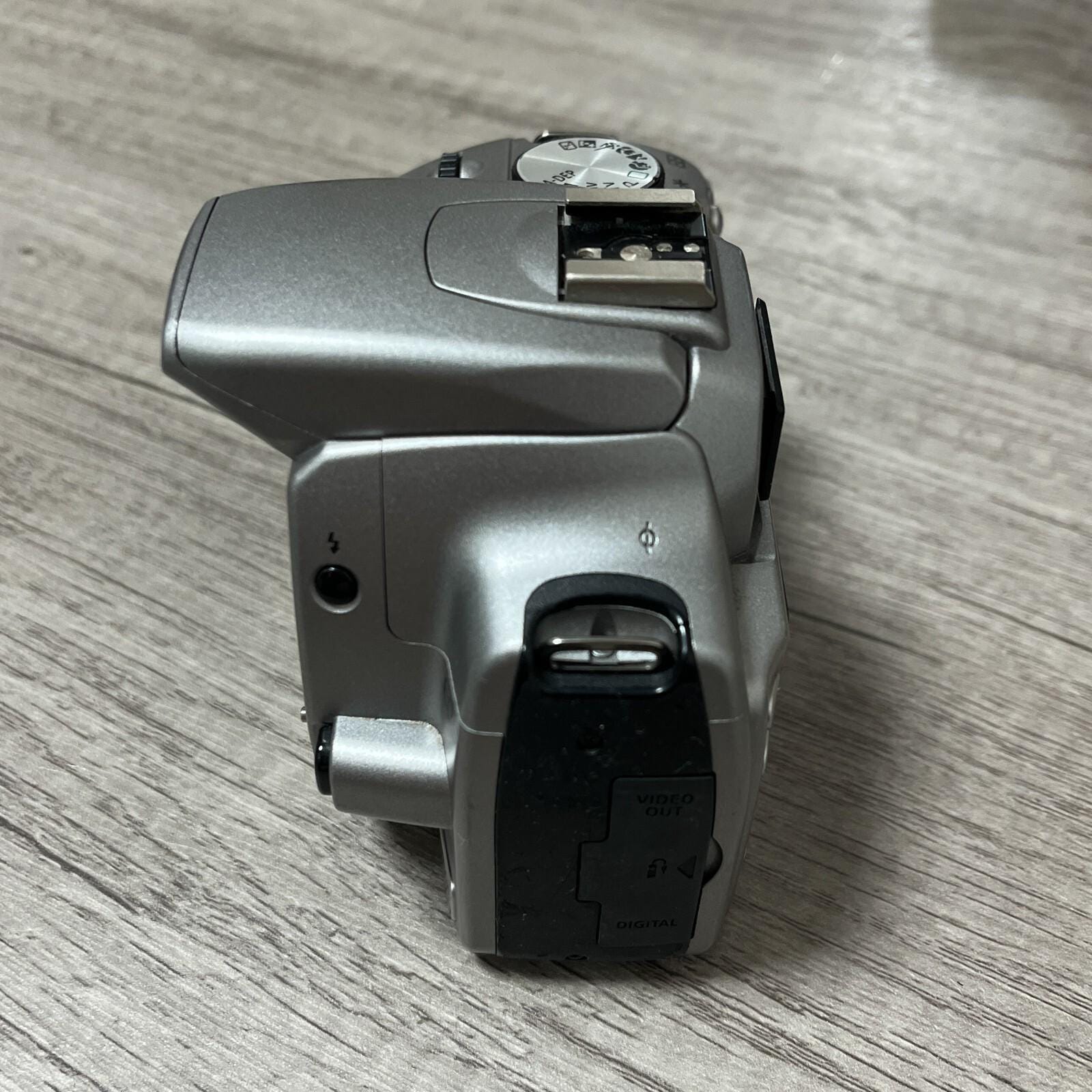 Canon EOS Kiss Digital N Digital Camera Works & In Good Shape – Body Only, No Battery