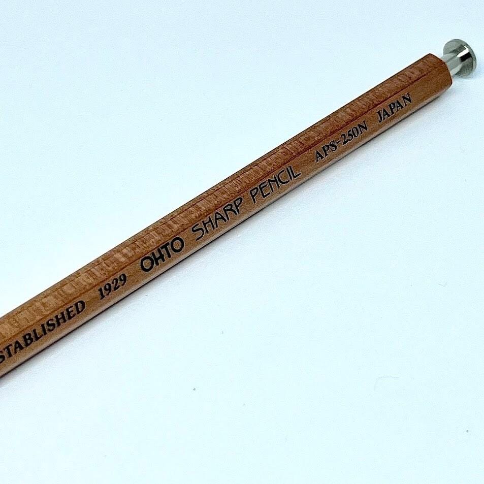 OHTO Wood Sharp Pencil 0.5mm Mechanical Pencil-Sketching Tool from Japan