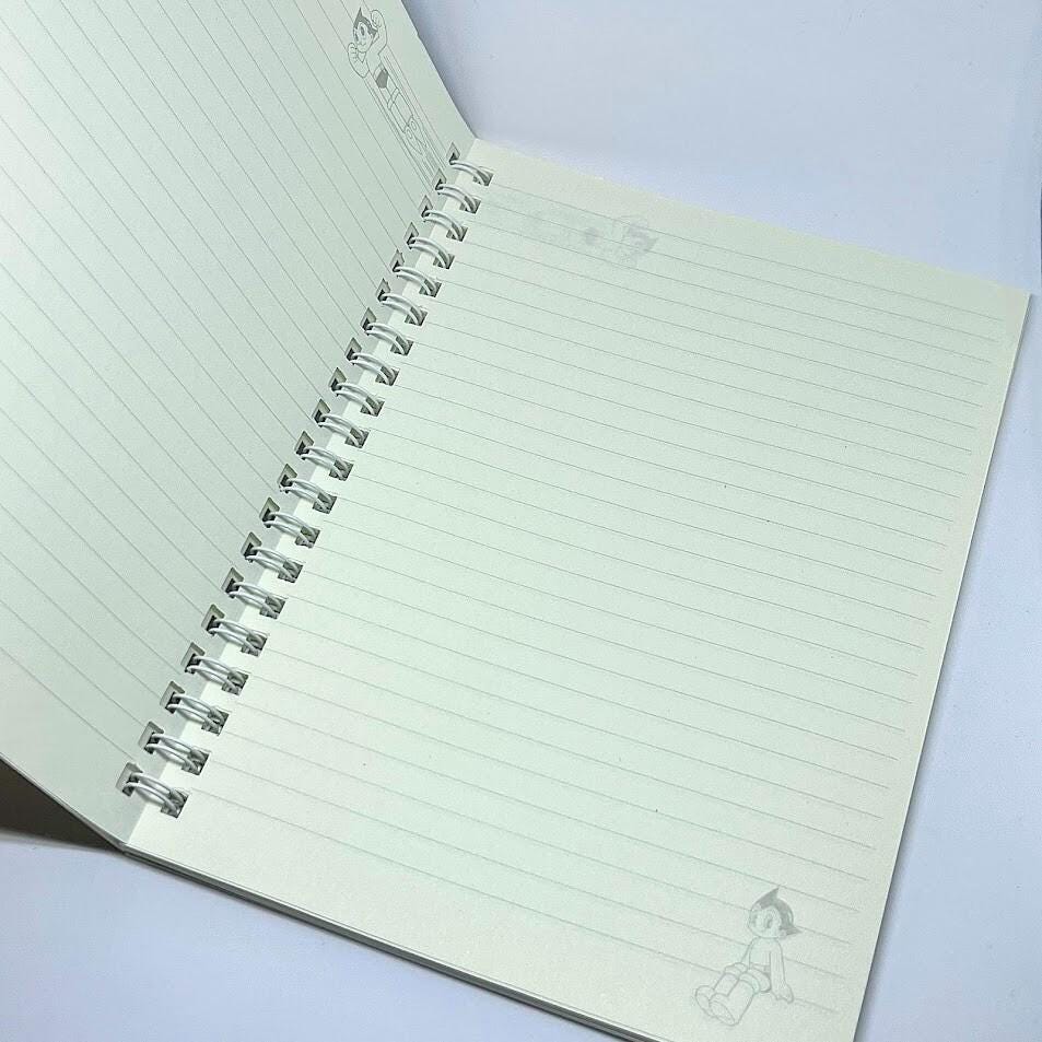 Astro Boy  B6 180x130mm 40pages Limited Edition Spring Notebook