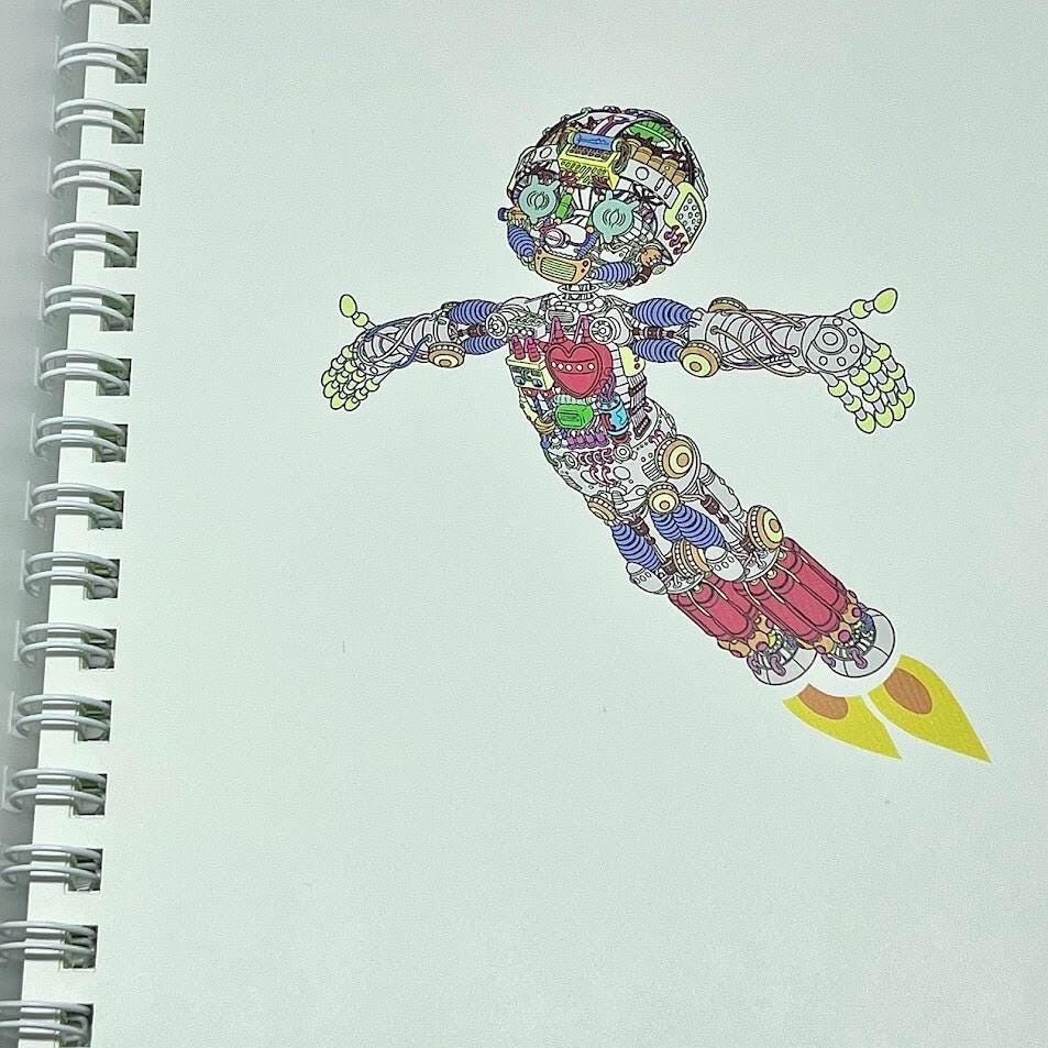 Astro Boy  B6 180x130mm 40pages Limited Edition Spring Notebook