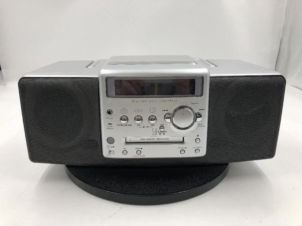 Kenwood MDX-L1-W CD MD Radio Personal Stereo System from Japan