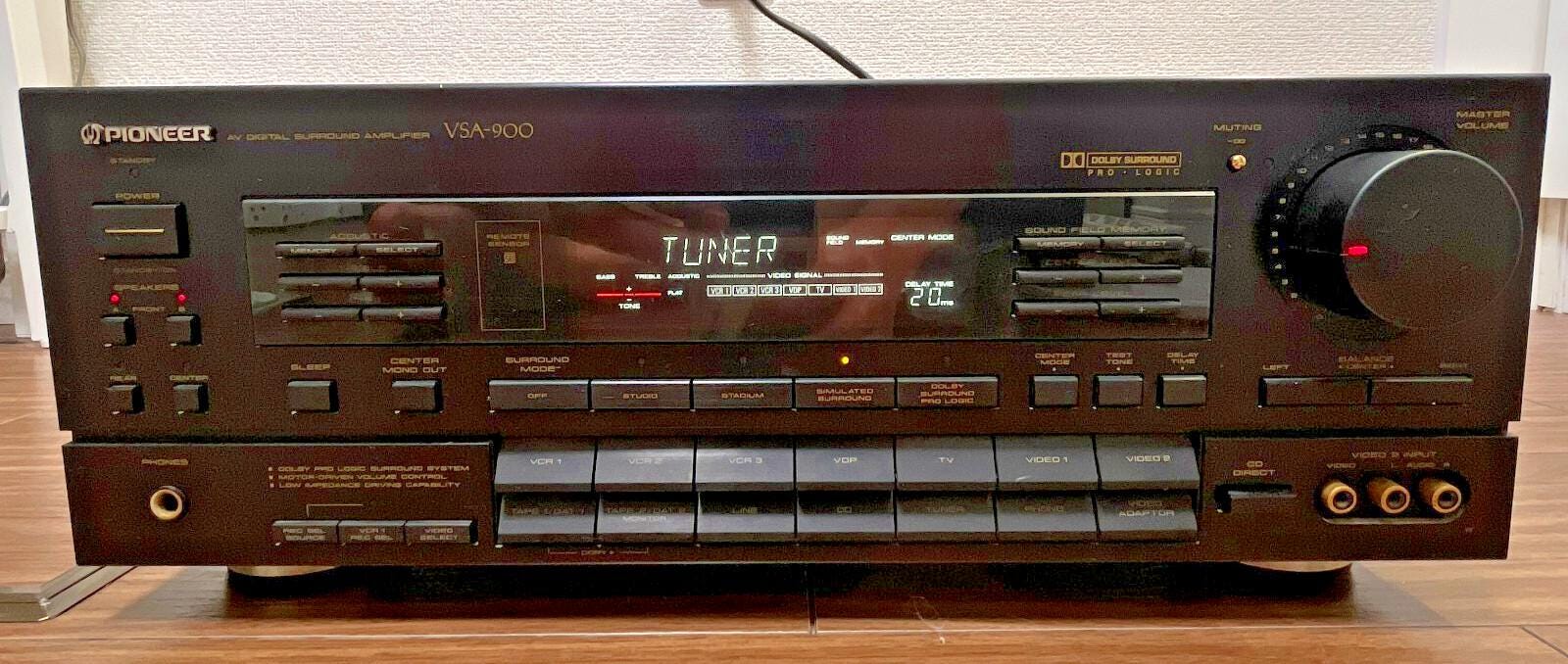 Pioneer AV VSA-900 Stereo AV Amplifier Home Theater Receiver Vintage Japan