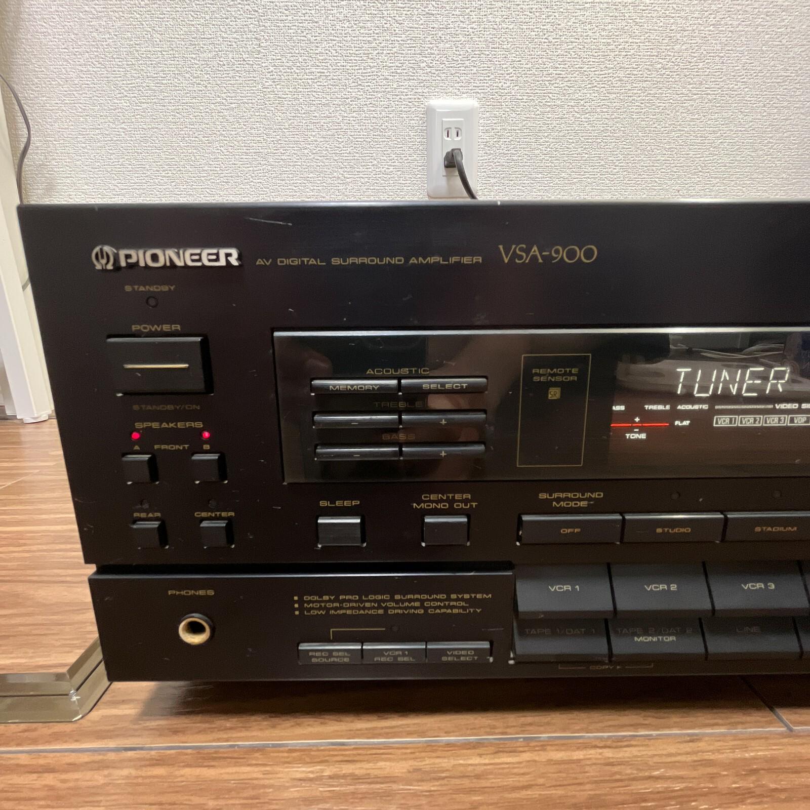 Pioneer AV VSA-900 Stereo AV Amplifier Home Theater Receiver Vintage Japan