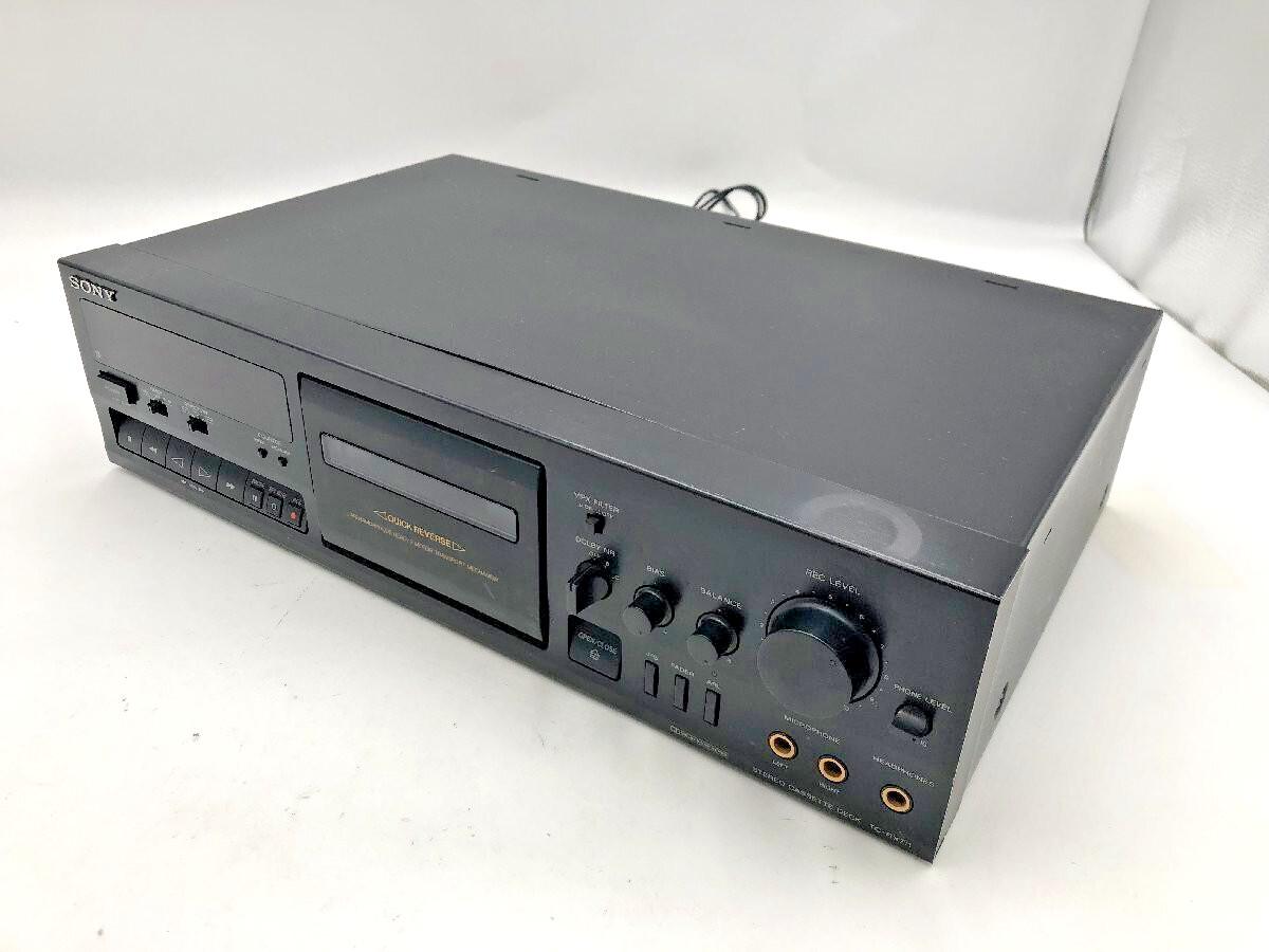 Vintage SONY TC-RX711  Cassette Deck TC-RX711 Quick Reverse- 3 Motors Mechanism Read Des
