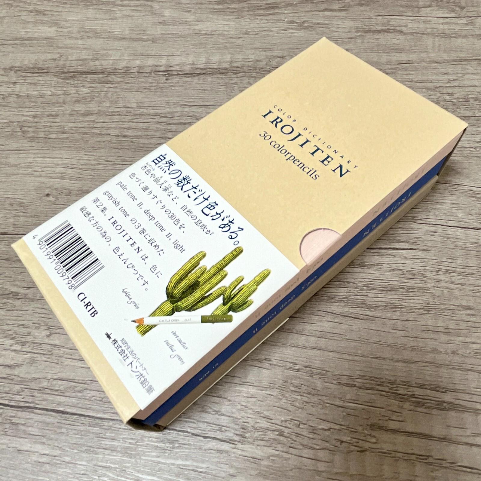 Tombow Irojiten Color Pencil Set of 30 | Vol. 1 2 3 | Japan Edition