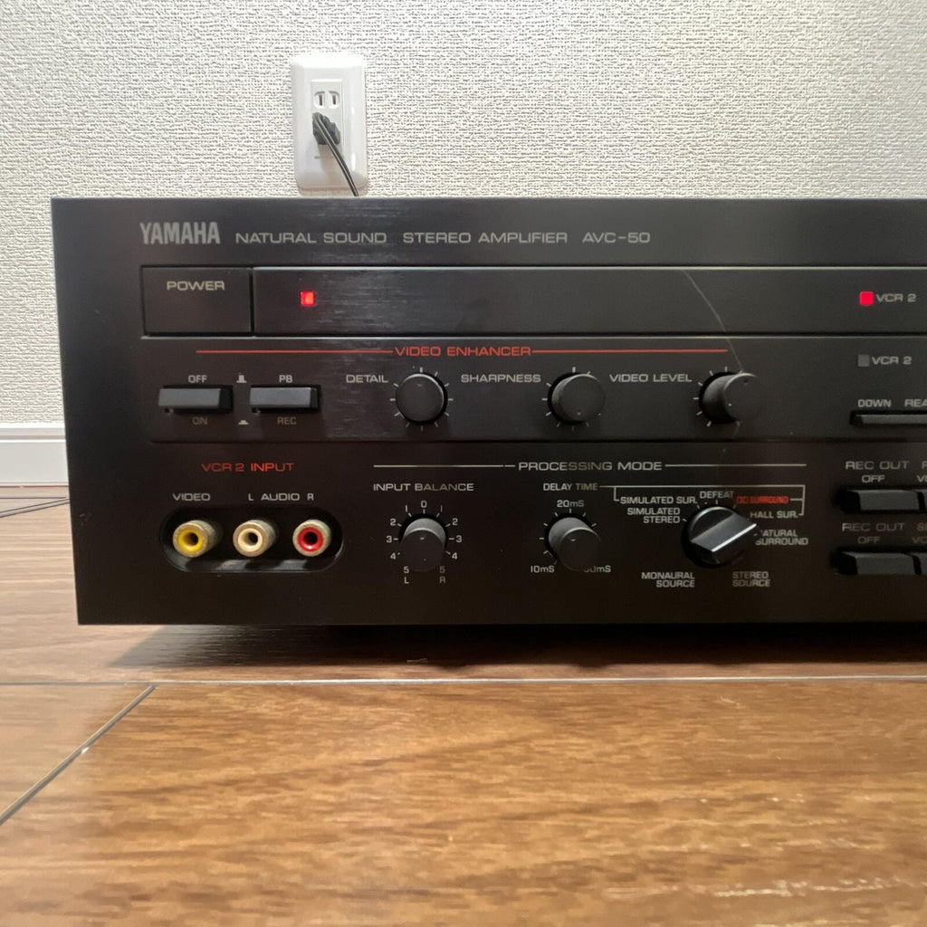 Vintage Yamaha AVC‑50 Natural Sound AV Control Amplifier